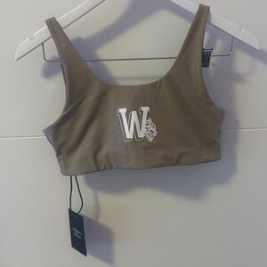 NWT MARKED "SOTO" ENERGY BRA IN TAUPE